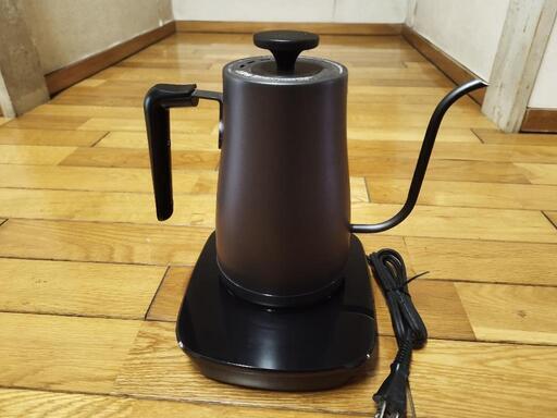 山善] 電気ケトル 電気ポット 0.8L