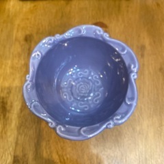 ANNA SUI 陶器の小物入れパープル