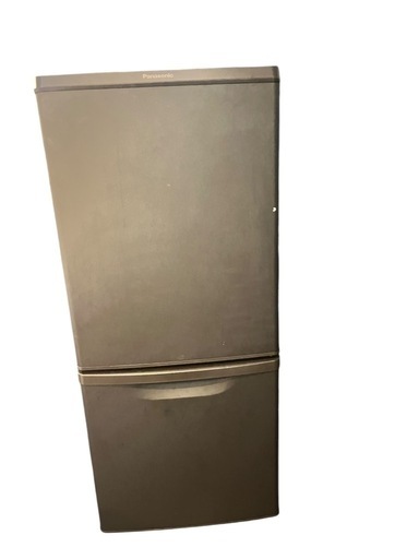 2020年製★ 中古★Panasonic 138L LED照明＆お手入れ簡単ガラストレイ!!コンパクト2ドア冷蔵庫【NR-B14CW-T】