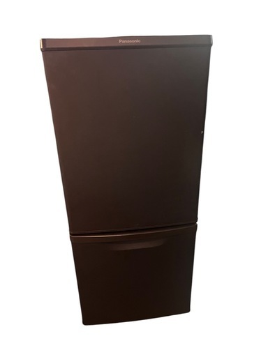 2020年製★ 中古★Panasonic 138L LED照明＆お手入れ簡単ガラストレイ!!コンパクト2ドア冷蔵庫【NR-B14CW-T】