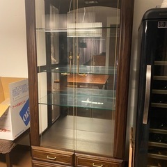 【美品】コレクションボード　キャビネット　