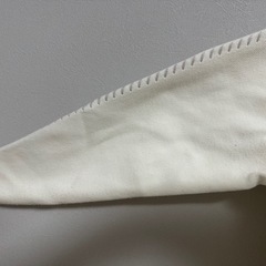 カーディガン　白の画像