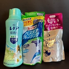 レノア抗菌ビーズ お風呂用洗剤など3点