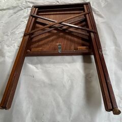 値下げしました！アンティークコンパクトデスク（折り畳み式テーブル）の画像