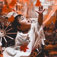 11.13水11.25月ベビーマッサージと紅葉フォトブース🍁《住吉公園》の画像