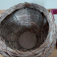 鉢カバー　小物入れ　2つの画像