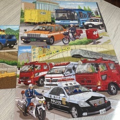 公文　パズル　はたらく車　ステップ3の画像