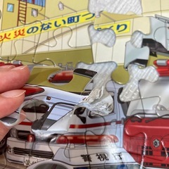 公文　パズル　はたらく車　ステップ3の画像