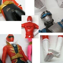 ヒーロー戦隊 ソフビ フィギュア 25体セット まとめて　11cm 17cm　2009-2017 戦隊もの 特撮 ☆ PayPay(ペイペイ)決済可能 ☆ 札幌市 豊平区 平岸 平岸店の画像