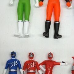 ヒーロー戦隊 ソフビ フィギュア 25体セット まとめて　11cm 17cm　2009-2017 戦隊もの 特撮 ☆ PayPay(ペイペイ)決済可能 ☆ 札幌市 豊平区 平岸 平岸店の画像