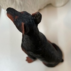 犬のオブジェ 高さ約21cmの画像