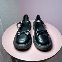 リボン厚底ローファー（3足）の画像