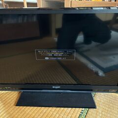 大幅値下げしました‼シャープAQUOSテレビ付きテレビ台（2点セット）②の画像