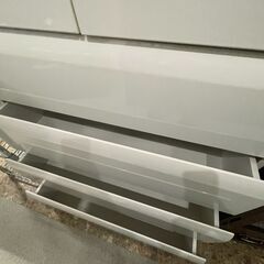 ニトリ 6段ハイチェスト タンス WISH 89HC 棚 ホワイト 衣類収納 木製 札幌 東区の画像