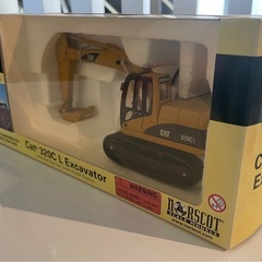 【NORSCOT】1/50 CAT 320C L Excavator キャタピラー ユンボ キャット ダイキャスト ミニカー 模型 非売品の画像