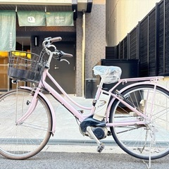 ブリヂストン電動自転車大阪市内配達8.9Ahバッテリー