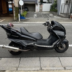 現状販売車　マジェスティc リモコン付き　エンジンかかります