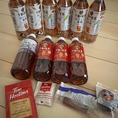 午後の紅茶　無糖　ストレートティ　アールグレイ　Tim Hort...