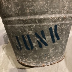 バケツ　ヴィンテージ　レトロ　ジャンクの画像