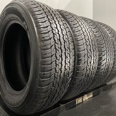 DUNLOP GRANDTREK PT AT25 265/60R18 18インチ 夏タイヤ 4本 22年製 バリ溝 ランクルプラド パジェロ等　(KTT208)クレジットカード QRコード決済可能