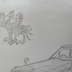 カーイラストの画像