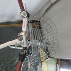 Ｄ852　★12800円★整備済み 中古子供自転車 【24インチ 　白】 の画像