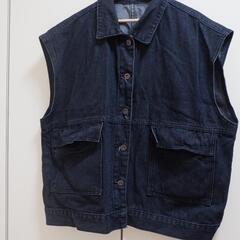 デニムベスト