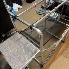 キャンプテーブル　キッチンテーブル　アウトドア　美品！の画像
