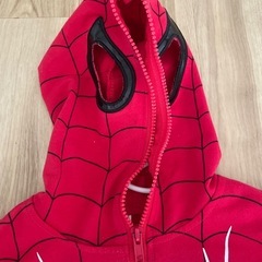 キッズ 子供服 スパイダーマン　パーカー 110cmの画像