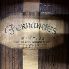 【愛品館八千代店】FERNANDES　W-300　アコースティックギターの画像