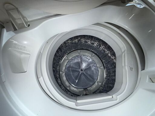 【24103001】全自動電気洗濯機　シャープ　2015年製　ES-GE45R-C　4.5㎏　42L【引取限定】