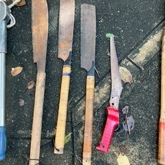 植木道具　大工道具　洗車道具の画像