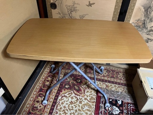 ジャンク　ニトリ昇降テーブル