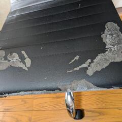 アルミナムチェア　ブラック　０円　東京都大田区の画像