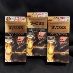 【新品】syoss オレオクリーム ヘアカラー 3A ノーブルア...