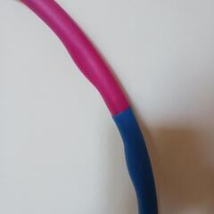 大きなフラフープの画像