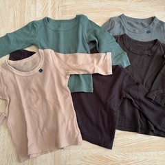 80サイズ　肌着　長袖