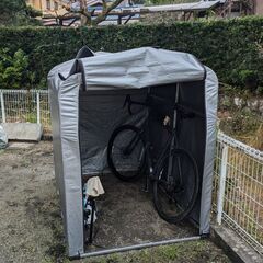 【価格交渉可】【価格が下げました アルミサイクルハウス 簡易ガレージの画像