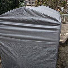 【価格交渉可】【価格が下げました アルミサイクルハウス 簡易ガレージの画像