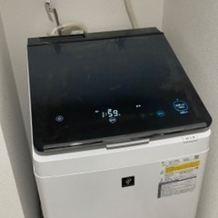 シャープ 乾燥機付き縦型洗濯機