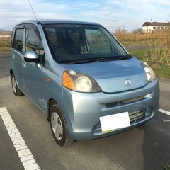 12万　ライフ　パステル　冬道安心の4WD  