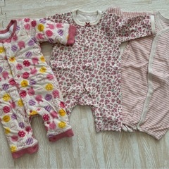 オーバーオール　60〜70 女の子