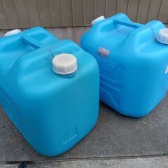 灯油用ポリタンク 20L 2缶の画像