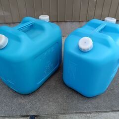 灯油用ポリタンク 20L 2缶の画像