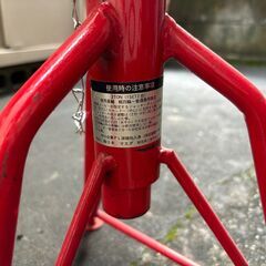 リジットラック　2t　2本　当ウマの画像