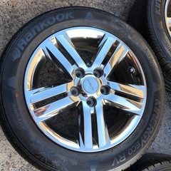 195/60R16 メッキアルミホイールの画像