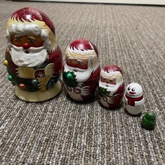 クリスマスサンタ　海外マトリョーシカ