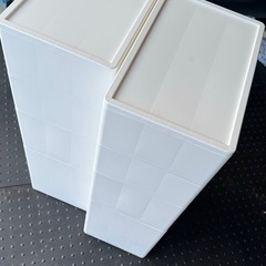 ニトリ　ミドルストッカー2個セットの画像