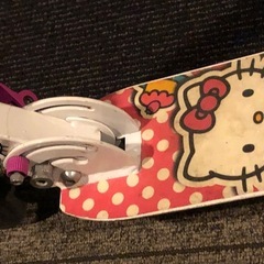 キティちゃん　キックボードの画像