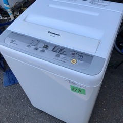 NO 613 🌈福岡市内配送設置無料✨🌈 パナソニック 5.0kg洗濯機